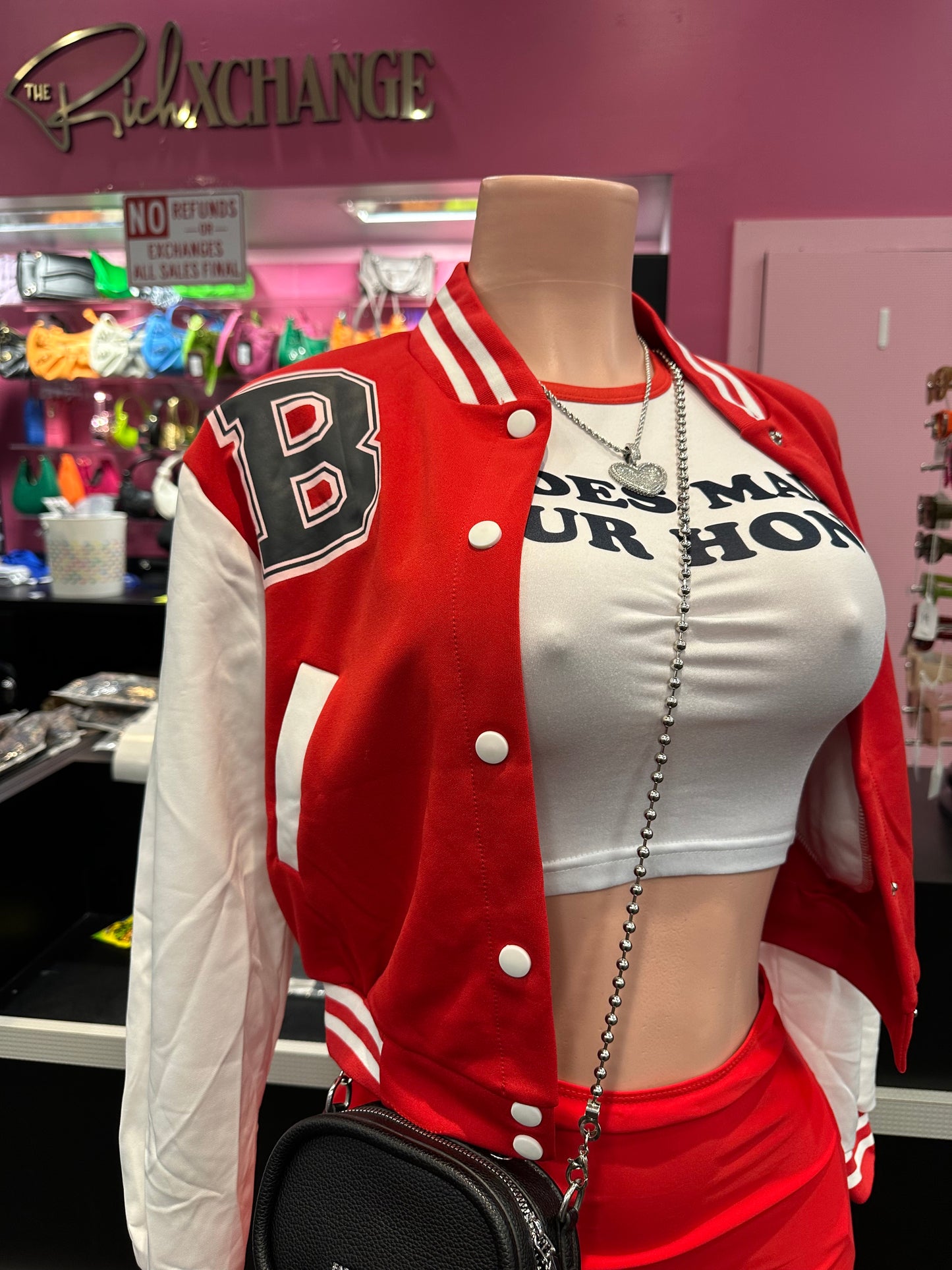 Letter B - Jacket (Red)