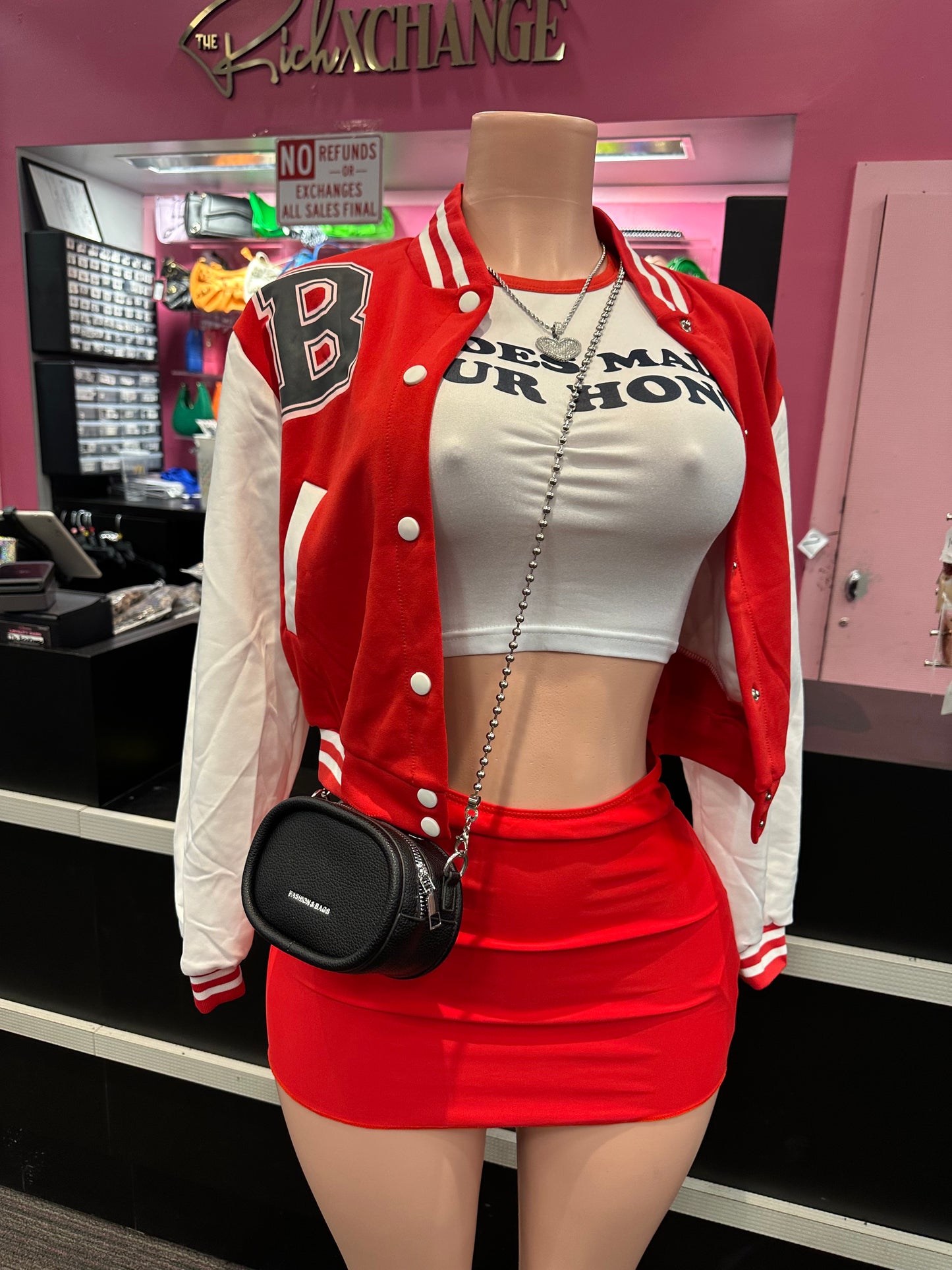 Letter B - Jacket (Red)