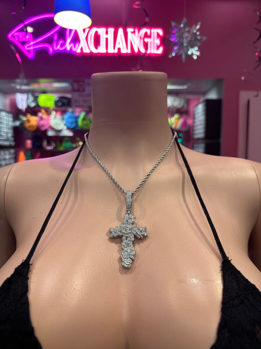 Diamond Cross - Necklace